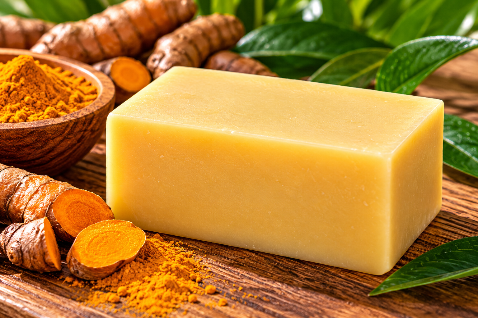GLOW GETTER -Handmade Turmeric Cleansing Soap